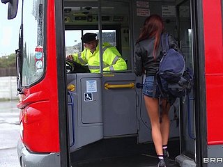 Wild triple screwing in a bus Madison Ivy plus Jasmine Jae