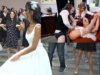 Prawdziwa Oblubienica z Bride Pieprzyć kolaż, Gelin Dugun