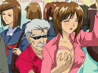 Uncensored Hentai - smashing public fuck in the subway train