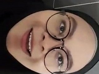 Tudung 히잡 pancut mulut 정액