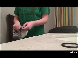 Ten minste eenmaal per maand blijft ze bij ons voor een paar dagen.
