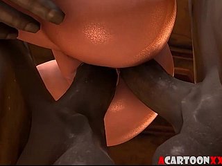 大胸部3d公主性交由大公鸡魔鬼