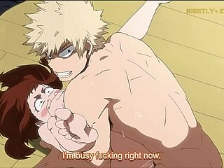 Bakugo Fucked Uraraka dari Academia
