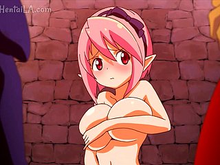 Yammy Anime Girl com peitos enormes gangbang vídeo