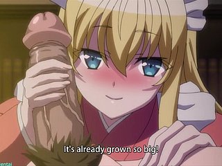 Uncensored hentai // blonde dengan tits sempurna dan keldai suka creampie