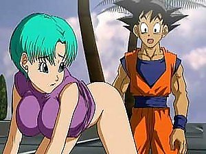 Beat out Hardcore Anime Porn Dragonball Z Skit