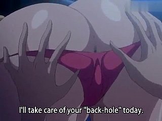 Bu seksi anime kız vücudunu bu kıza verir