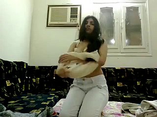 Cutie pakistaní disfruta del sexo en el baño