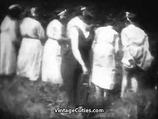 Simmering Mademoiselles realize Spanked in all directions Homeland (1930s Vintage)
