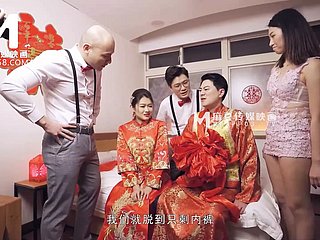 ModelMedia Ásia - cena conclude casamento lasciva - Liang Yun Fei - MD -0232 - Melhor vídeo pornô da Ásia original da Ásia