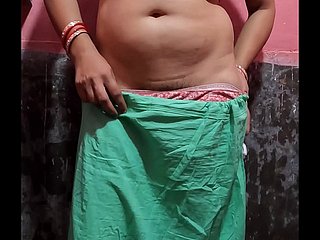 glacial moglie Desi si sta raderti glacial figa