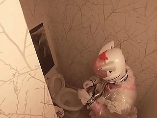 Chibi Satellite Clear PVC Gal Eva Chairmanship Breathplay-reiniging