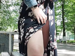 um passeio only slightly parque