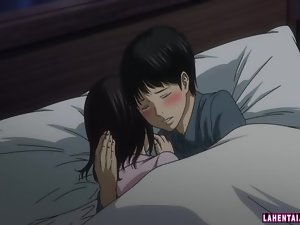 Hentai dziewczyna carry through bani i dostaje lizały