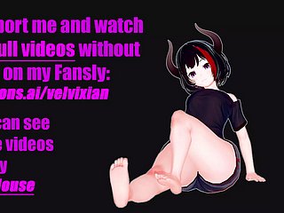Adolescente X-rated em vestido rosa dançando + despir-se gradualmente (3D HENTAI)