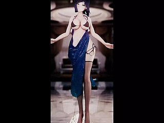 Sexy anime asiático - baile tiktok (3d hentai)