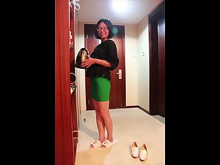 Yo-yo Cina Miang Pemalu Mendapat Creampied
