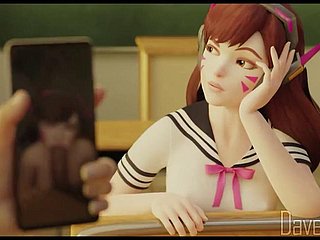 Davesterie Hot 3d Carnal knowledge Hentai Kompilacja -8