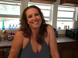 A Hot Milf Stepmom gets a lesson to cards and gives her stepson a lesson to sex.