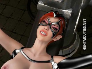 หน้ากากเลวอะนิเมะ 3D ได้รับ facialized