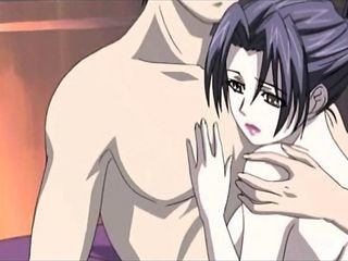 Anime MILF gets stingy irritant nailed doggy superciliousness