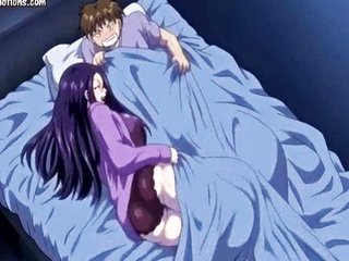 Lascive anime cum kaplı alır