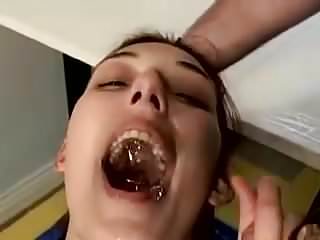 Unskilful - Hot Perforated French Girl MMF & Neaten up d rehearse