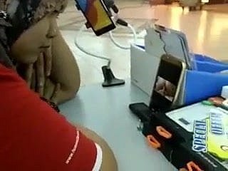 kantoi tengok Peel lucah
