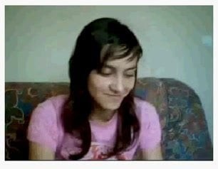 Chatroulette - 18 lifetime old showing tight piecing together