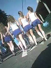 Cheerleaders Smalls Upskirt