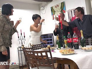 Français de fête d'anniversaire REMETTRE Mob une