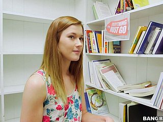 Redhead beauty Alaina Dawson gets drilled atop POV camera