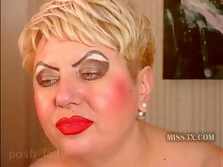 BBW pretty mom perfect pussy show