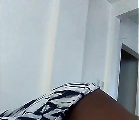 Aria red Black teen with petite booty twerking to nicki minaj