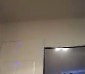 Thick chick trys to tease the camera